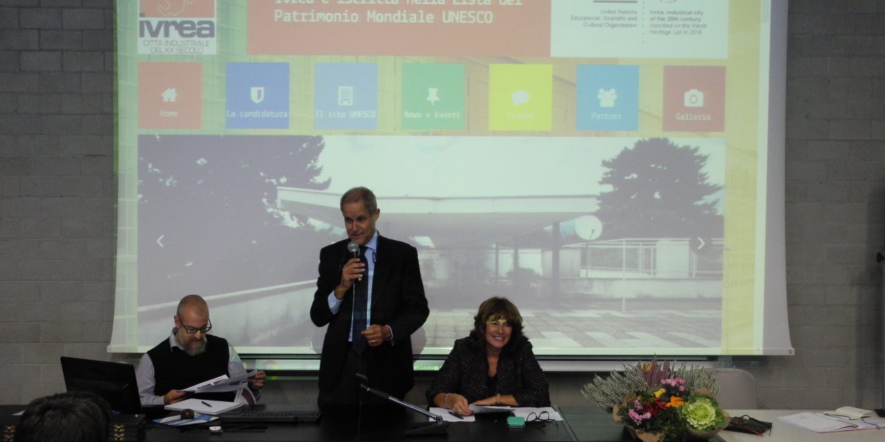 Nel Sito di “Ivrea, Città Industriale del XX secolo” si incontra il Distretto UNESCO della Regione Piemonte