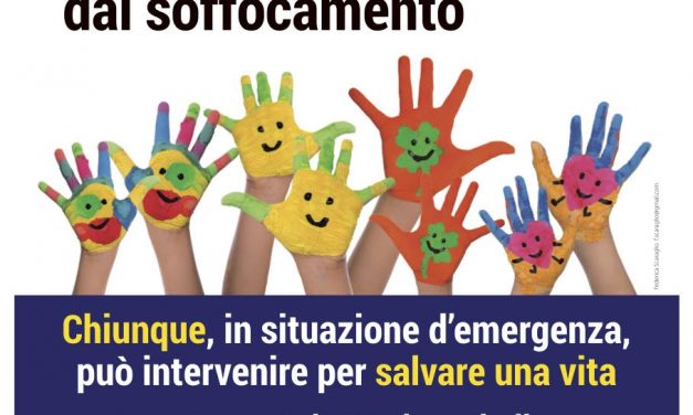 “Una Manovra per la Vita!” Impariamo dagli esperti dell’ASL TO4 la manovra “salva-vita” contro il soffocamento da corpi estranei inalati dai bambini