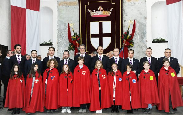 Storico Carnevale di Ivrea. Presentazione degli Abbà