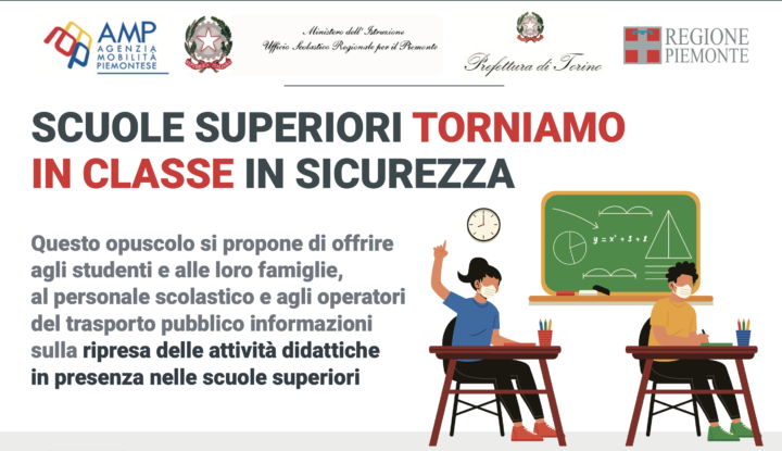 Scuole superiori. Oggi ritorno a scuola in sicurezza