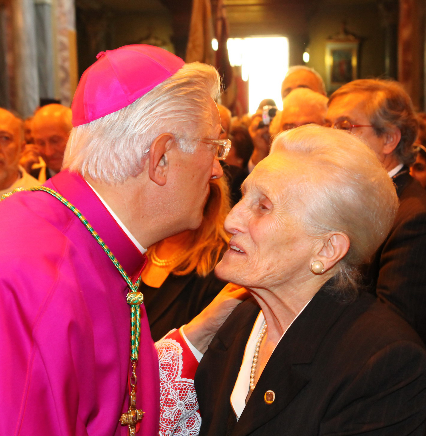 Il grazie del Vescovo Edoardo all’indomani del funerale della mamma