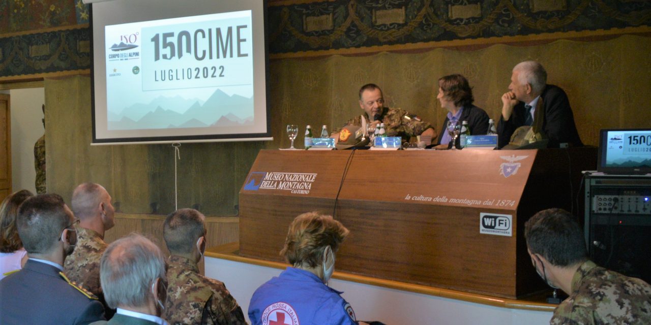 L’ascensione di 150 cime italiane per celebrare i 150 anni delle truppe alpine dell’esercito