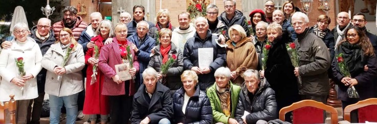 CHIVASSO – Due comunità in festa con le coppie di sposi