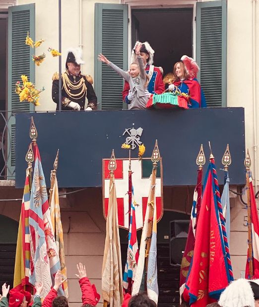 STORICO CARNEVALE IVREA – Il  programma di domenica 5 febbraio