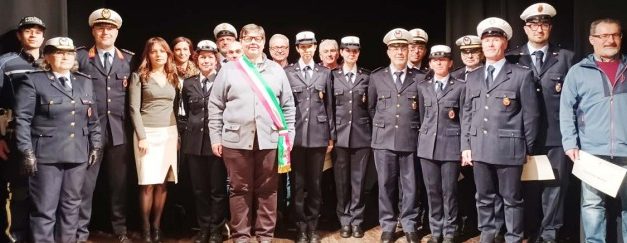 CHIVASSO – Riconoscimento alla Polizia municipale per l’impegno nell’emergenza sanitaria