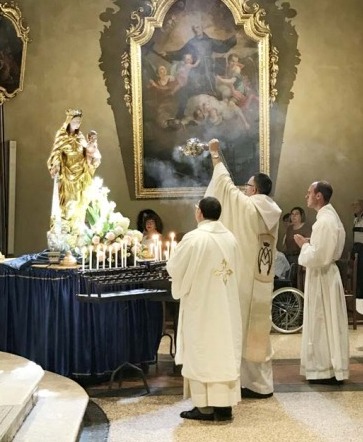 CHIVASSO – Celebrata la Madonna del Carmine