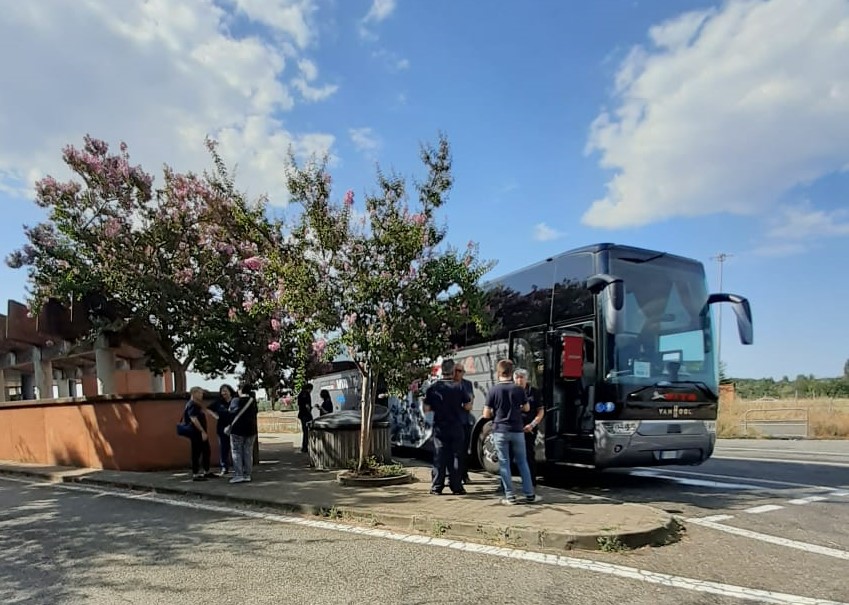 LOURDES – Felicemente arrivati anche i pellegrini di Chivasso, fermi qualche ora per un’avaria del pullman