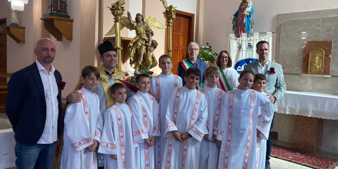 RIVAROLO MASTRI – I ragazzi del Catechismo protagonisti della Festa degli Angeli Custodi