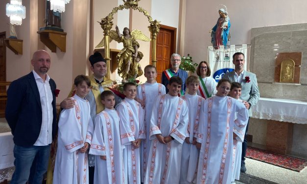 RIVAROLO MASTRI – I ragazzi del Catechismo protagonisti della Festa degli Angeli Custodi