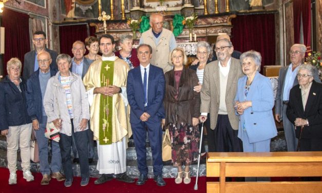 CUCEGLIO, FESTEGGIATI GLI ANNIVERSARI DI MATRIMONIO – Al Santuario della B.V.Addolorata