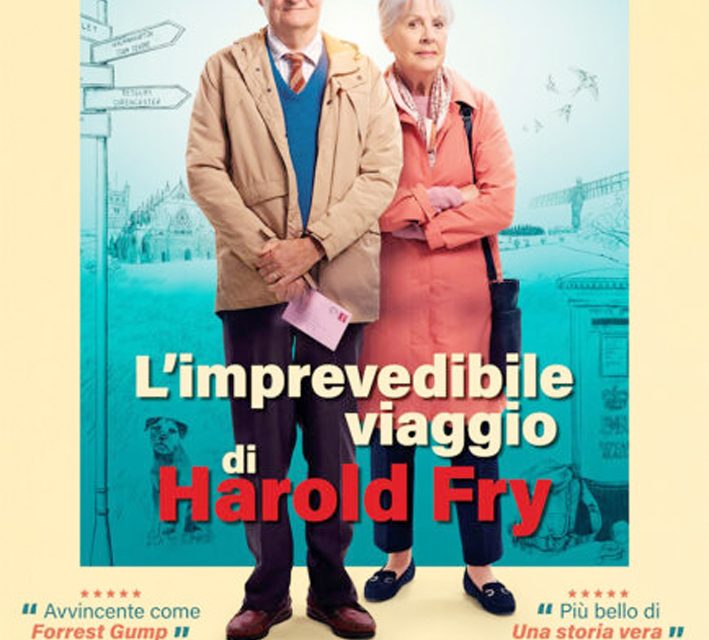 DIETRO LO SCHERMO – L’imprevedibile viaggio  di Harold Fry (di Graziella Cortese)