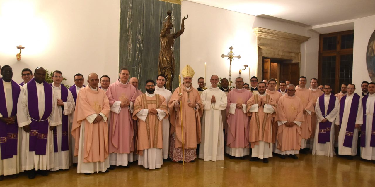 ROMA, ALMO COLLEGIO CAPRANICA – Il seminarista Alessandro Masseroni istituito Accolito