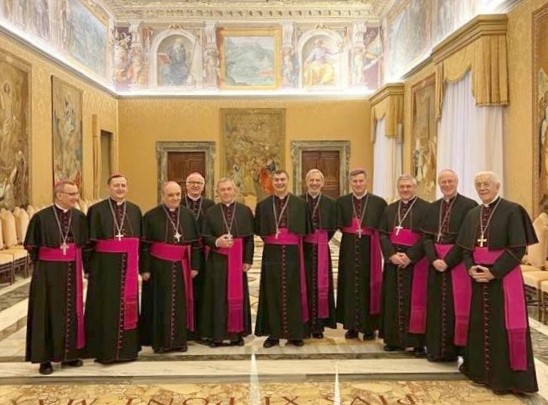 VISITA AD LIMINA – I Vescovi di Piemonte e Valle d’Aosta in udienza da Papa Francesco