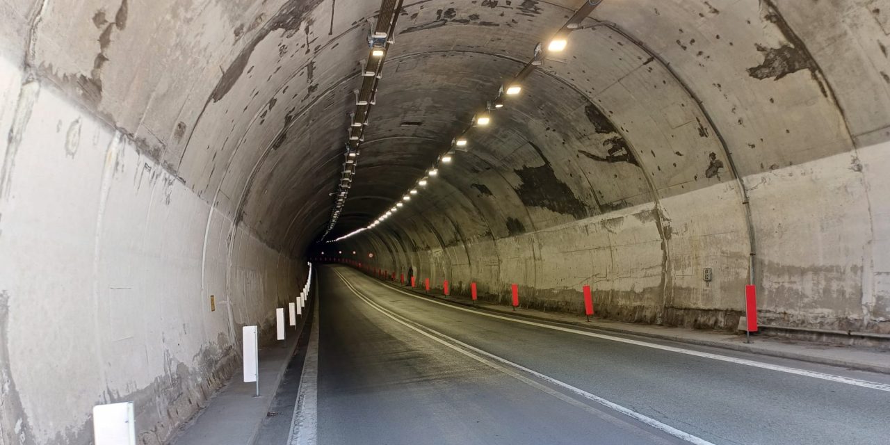 STRADE CITTÀ METRO TO – Nuovo impianto di illuminazione nella galleria di Ceresole Reale sulla Provinciale 460