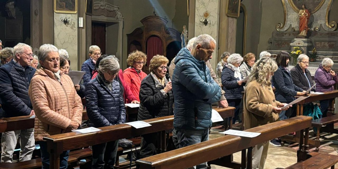 BORGO REVEL – Con Maria, Madre di preghiera, la comunità parrocchiale di S.Anna prega per la pace