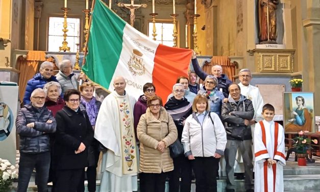 LOCANA – Grande partecipazione di popolo per celebrare Cristo Re e festeggiare S.Lucia e la Classe ’54