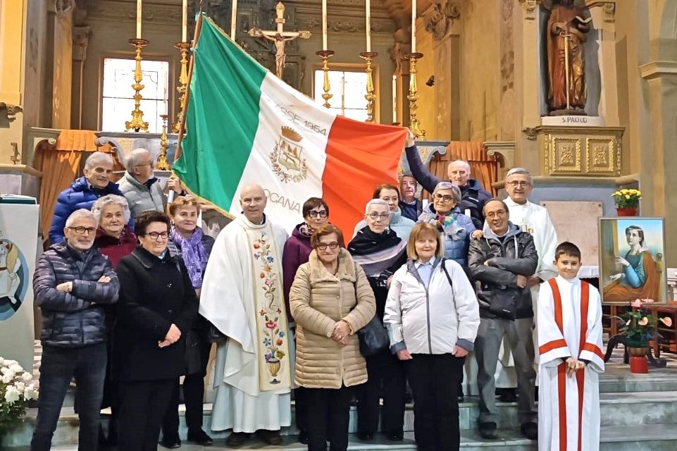 LOCANA – Grande partecipazione di popolo per celebrare Cristo Re e festeggiare S.Lucia e la Classe ’54