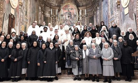 IVREA –  Il saluto del Vescovo Eletto Mons. Daniele Salera alla Giornata della Vita Consacrata